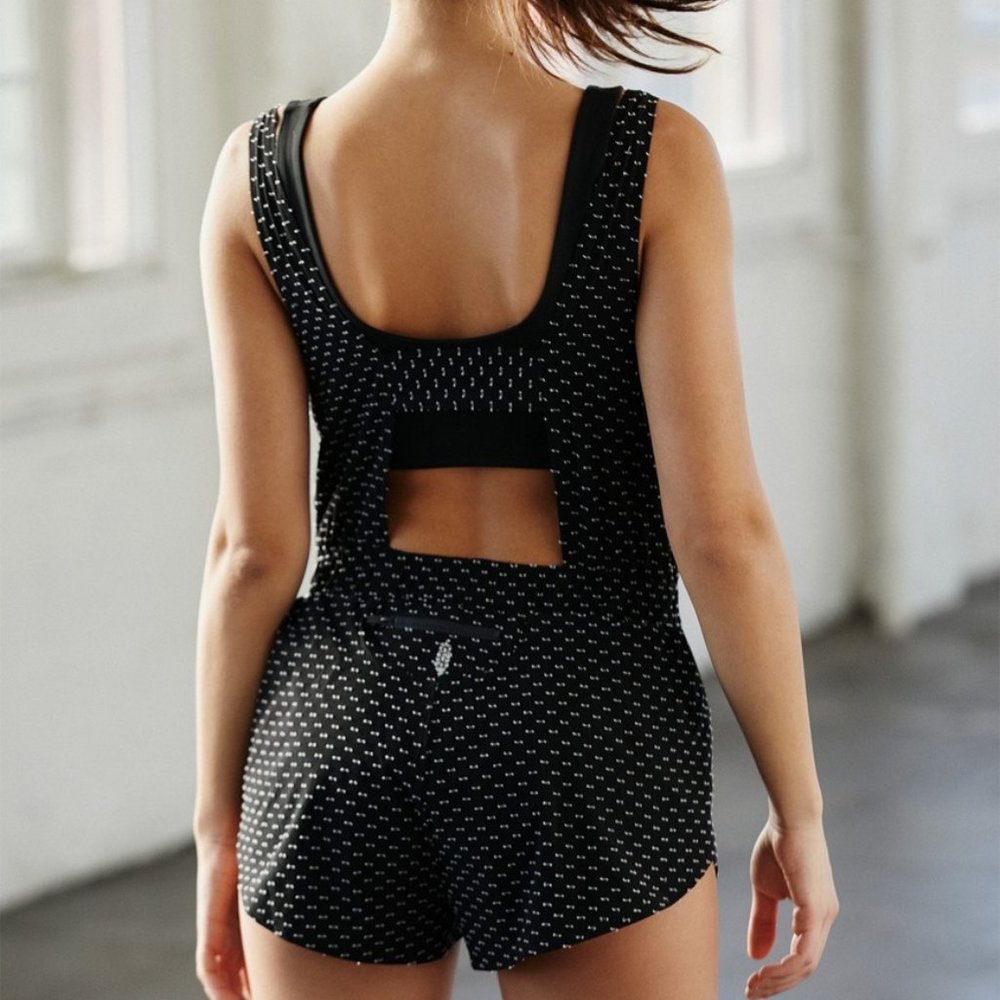 NEW FP Movement Jog It Off Layered Romper - Picture 2 of 7